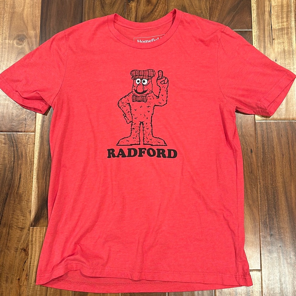 Radford University Highlanders Homefield Retro Rowdy Mascot Shirt